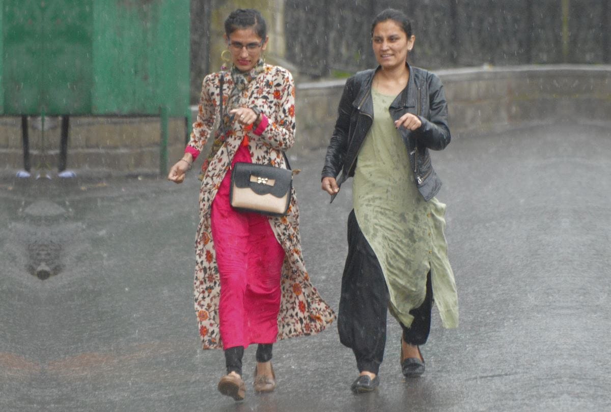himachal weather report rain forecast in five districts of state