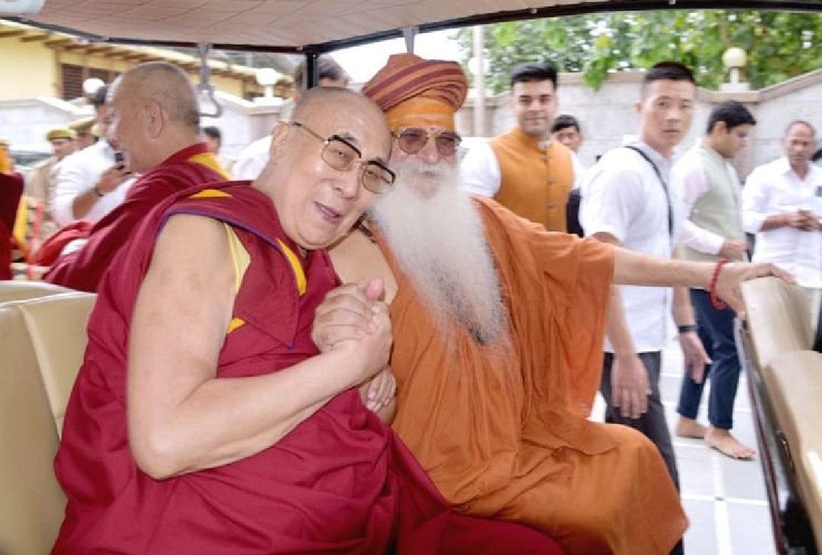 Dalai lama said on India America Friendship in Raman Reti Ashram
