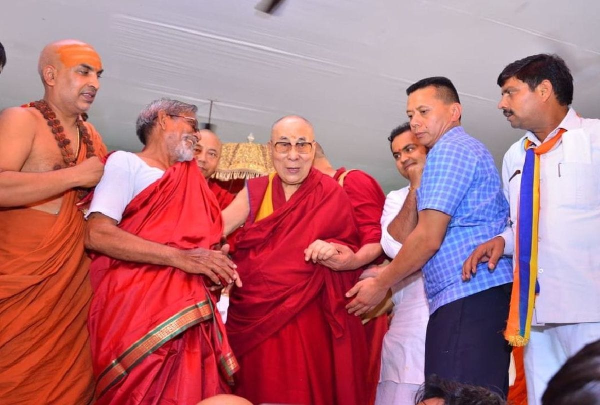 Dalai lama said on India America Friendship in Raman Reti Ashram