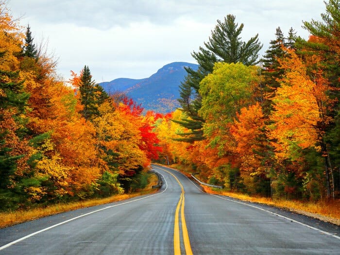 Beautiful Autumn of europe