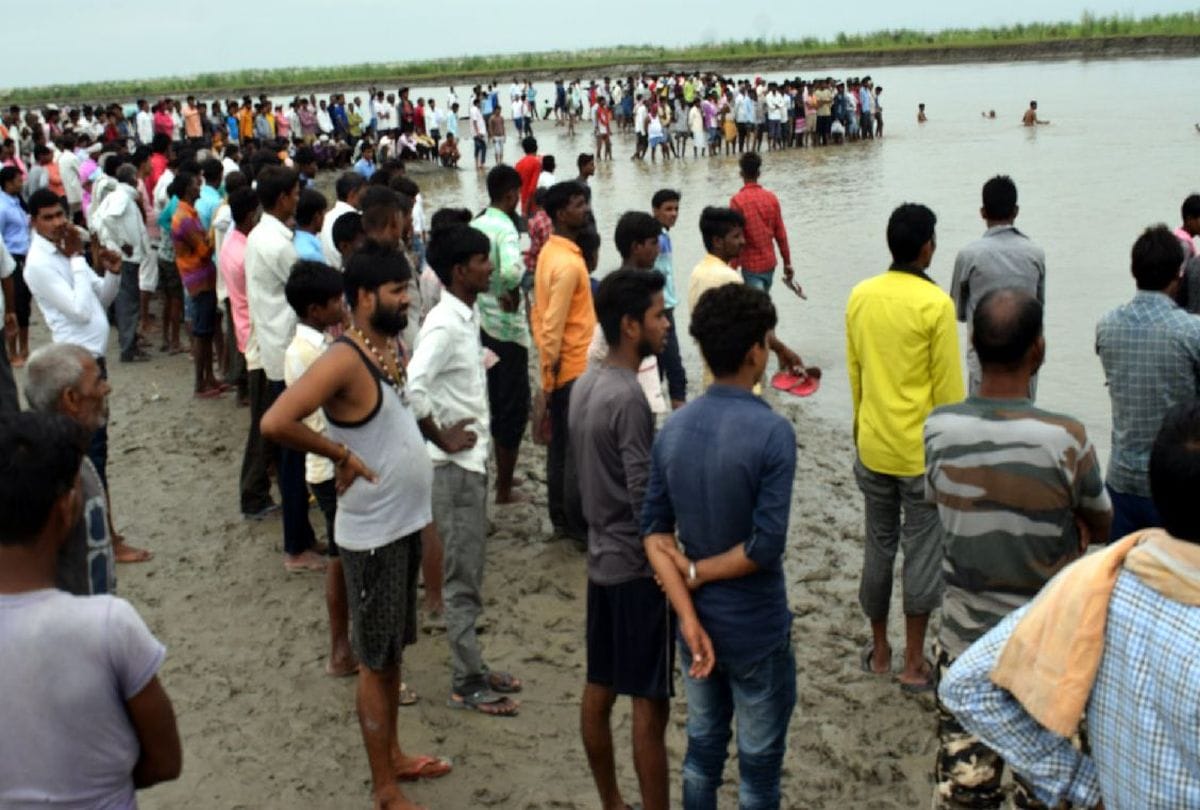brave young man drowns in ganga river for save life of girls