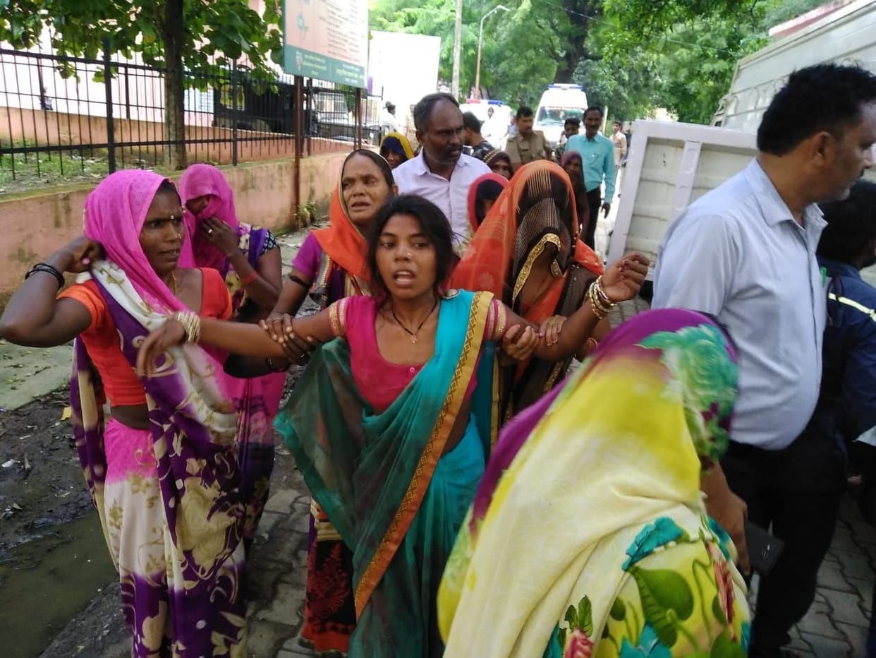 Innocent man crushed by tractor in front of father in Prayagraj