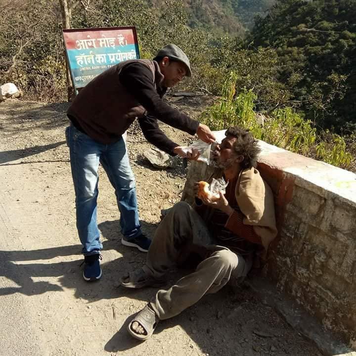 Service of Divyang is similar to Narayan service