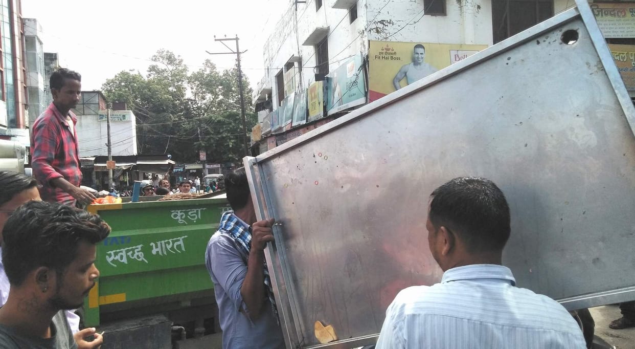 encroachment in kotdwar seven merchants cut Invoice