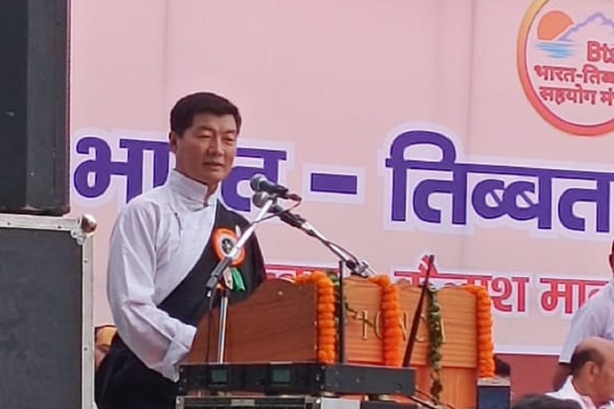 America: Lobsang Sangye warns China, do not try to make Tibet your part