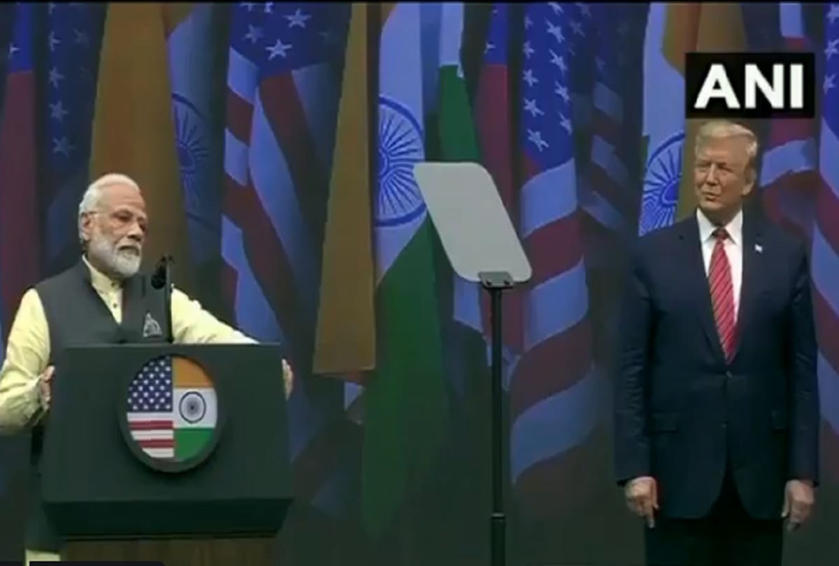 Prime Minister Narendra Modi speech in Howdy Modi programme and support Donald Trump in Houston