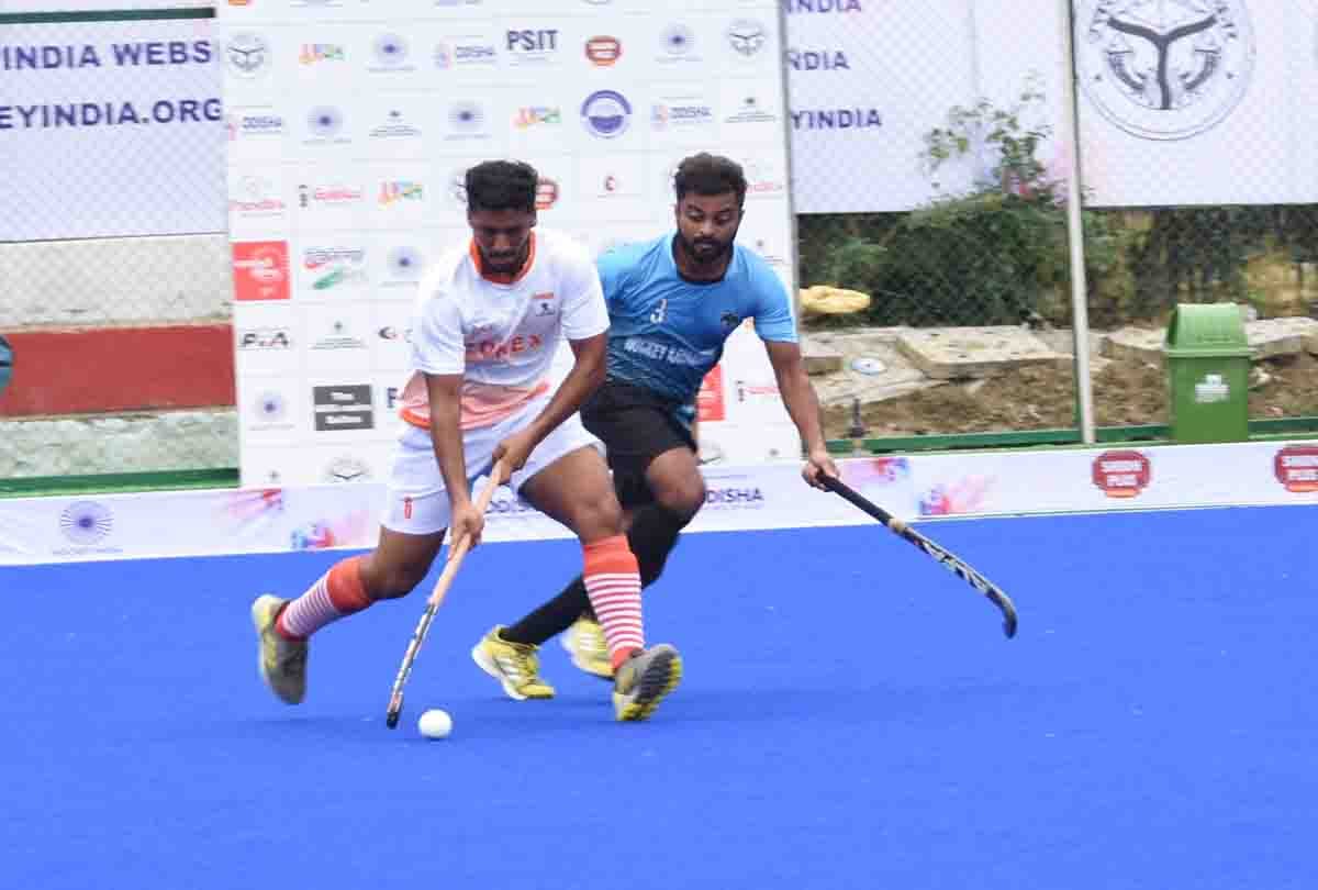 some images from the first day of  hockey National Championship in Kanpur
