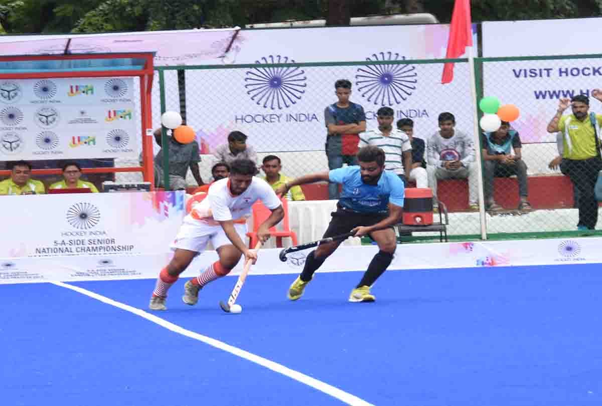 some images from the first day of  hockey National Championship in Kanpur