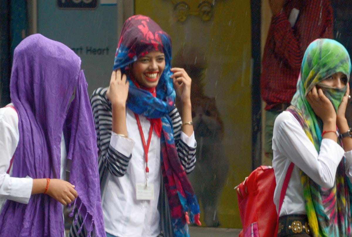 rainfall in lucknow between haze, showers to continue for next fer days