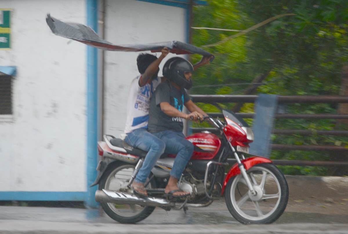 rainfall in lucknow between haze, showers to continue for next fer days