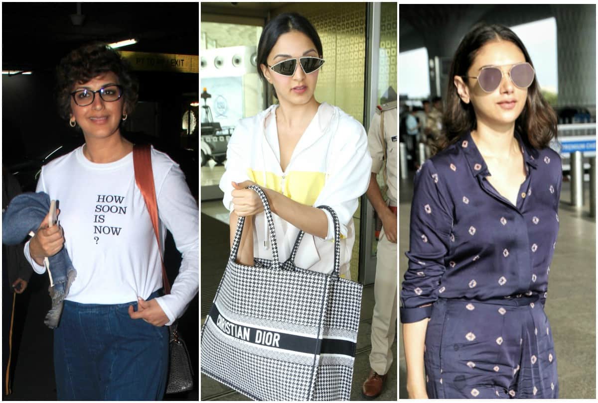Kiara Advani 2 lakh rupees bag to Sonali Bendre 6 Celebrities spotted at Mumbai Airport