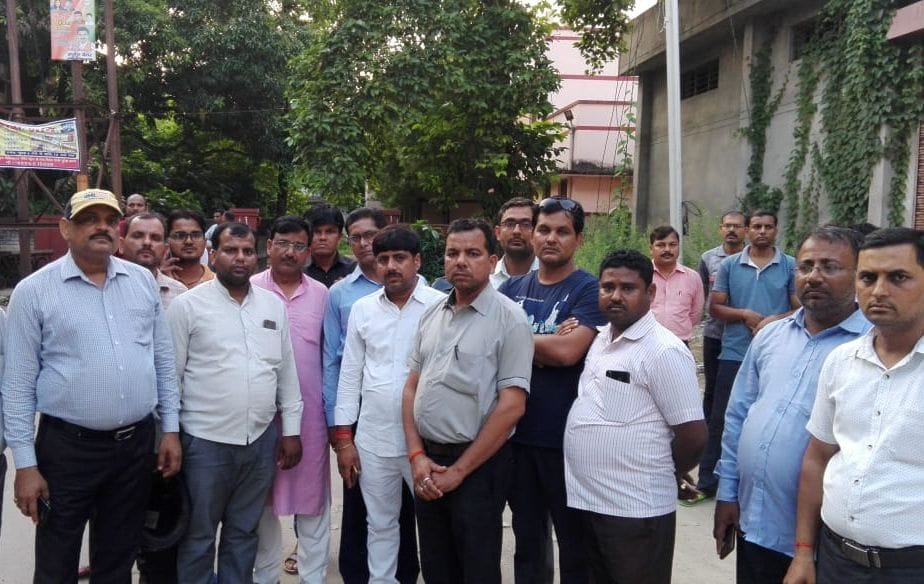 techer died in road accident