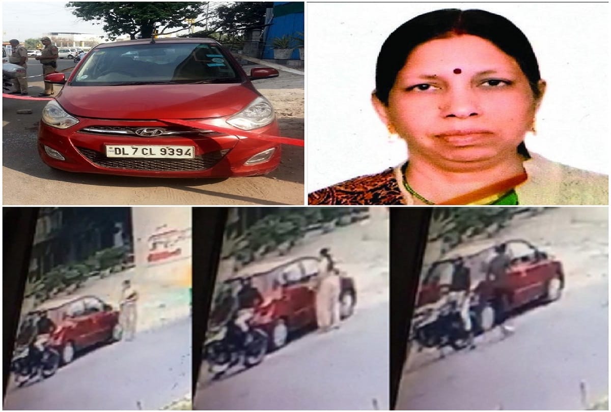 Usha murder case CCTV footage two unidentified bike-borne men seen