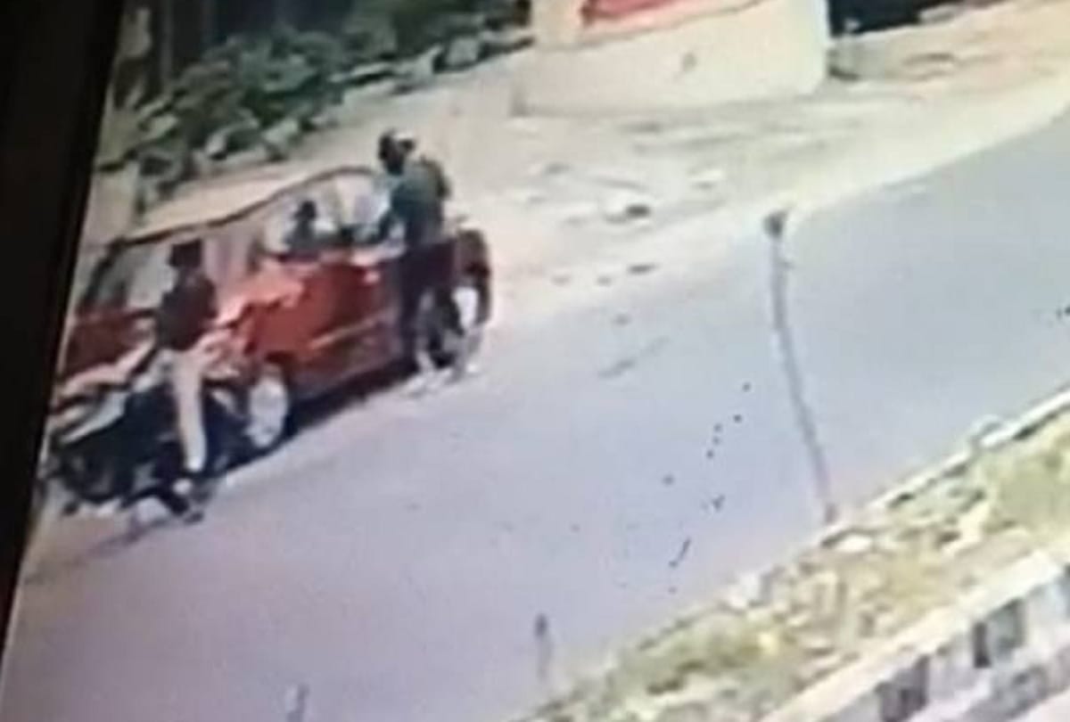 Usha murder case CCTV footage two unidentified bike-borne men seen