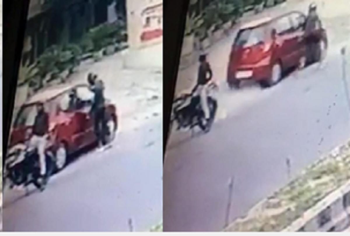 Usha murder case CCTV footage two unidentified bike-borne men seen