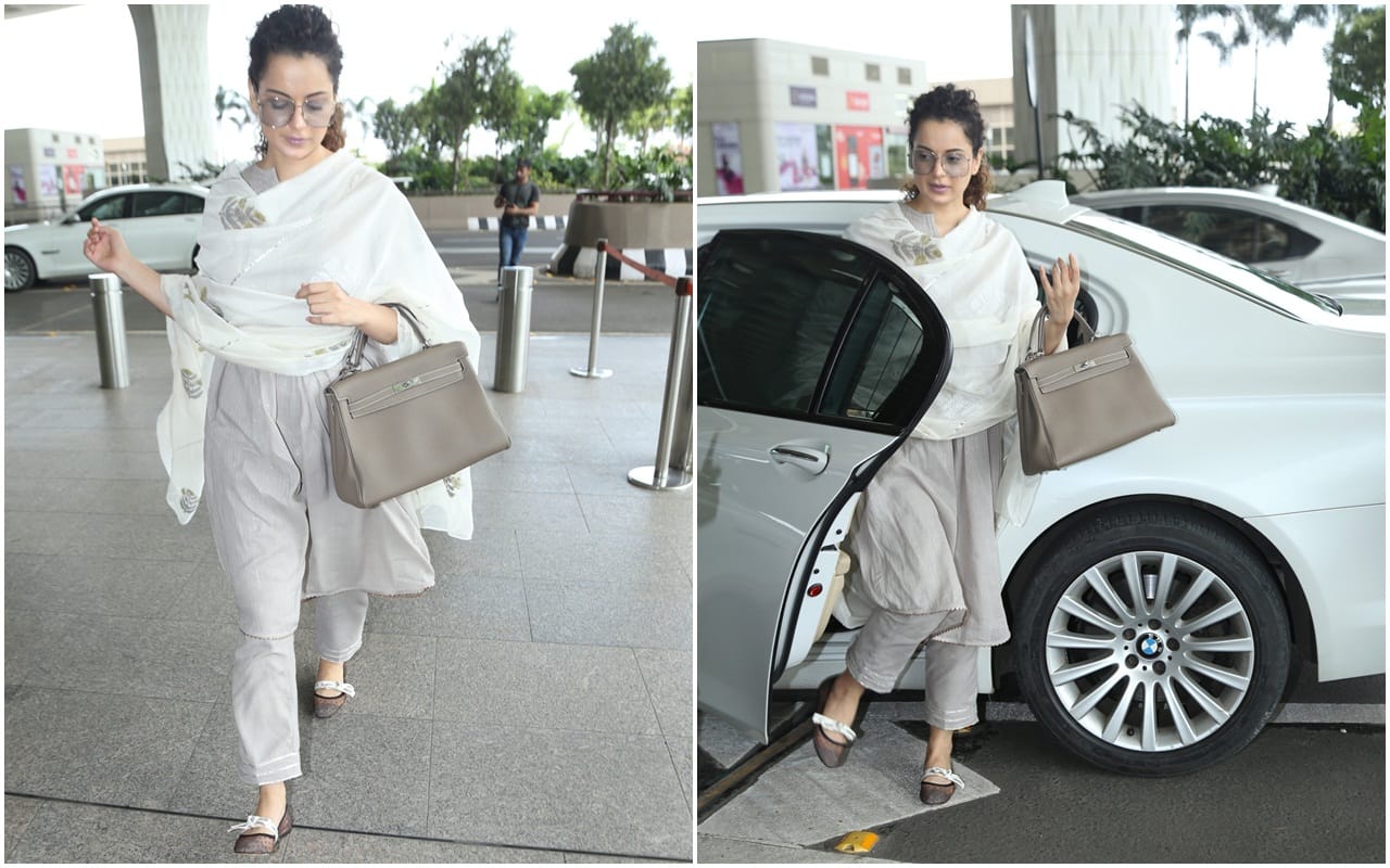 Kangana Ranaut Juhi Chawla and Other Bollywood celebrities snapped at airport
