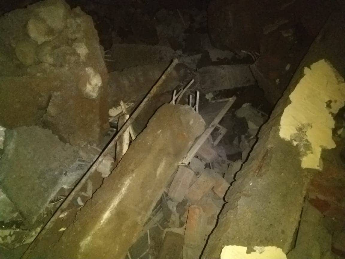 Dehradun: Two-storey house collapsed, cracks also occurred in two nearby houses