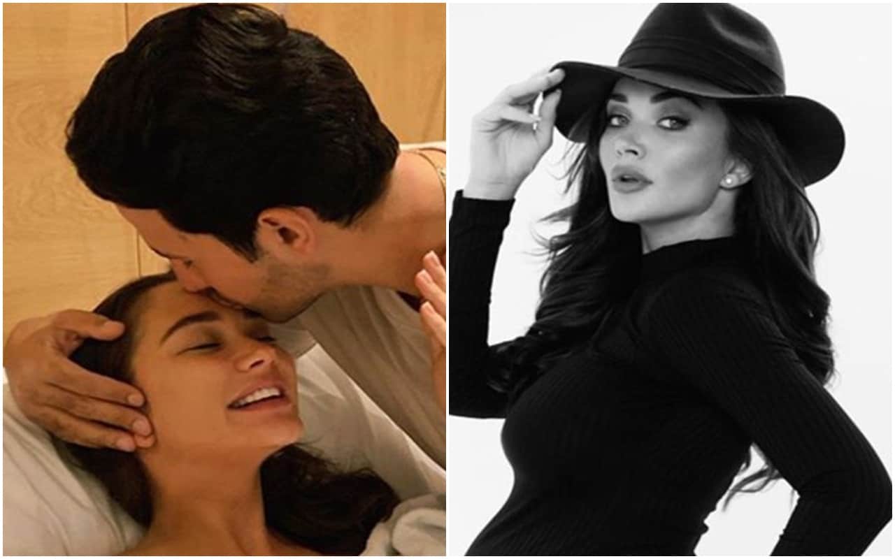 Amy Jackson Stepped Out For The First Time With Her Baby Boy