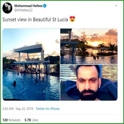 Cricket News: Mohammad Hafeez posts half nude photo and gets brutally trolled