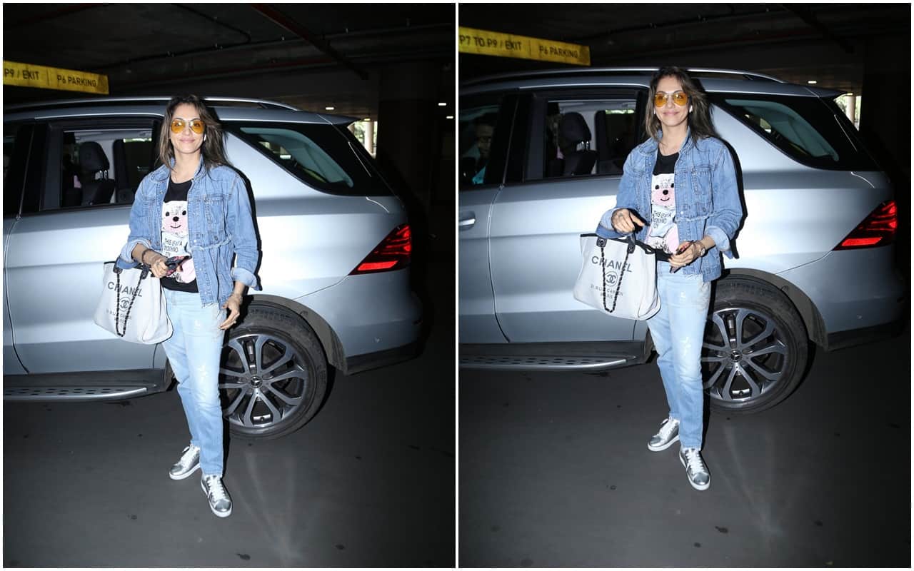 Kangana Ranaut Juhi Chawla and Other Bollywood celebrities snapped at airport