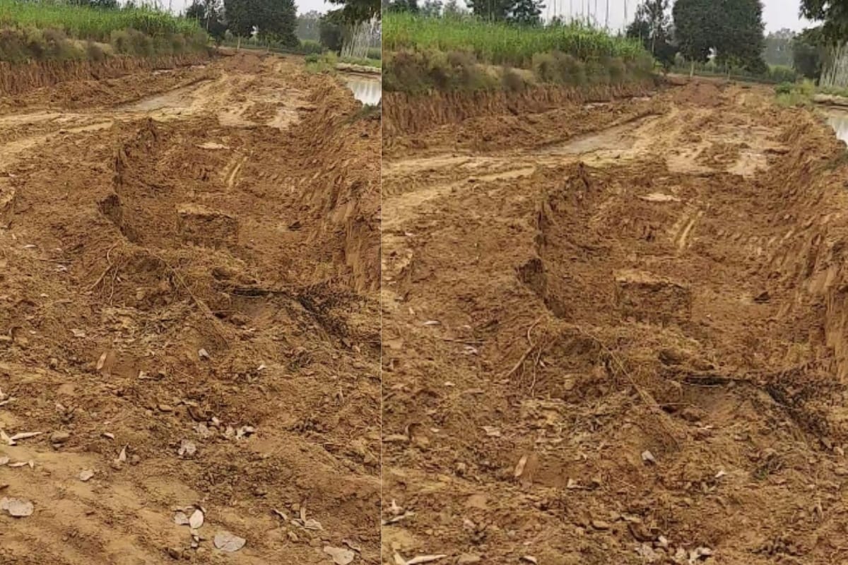 Baghpat: Mining mafia escaped after firing on police team, JCB and dumpers seized