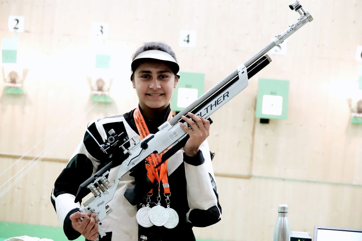 three silver medal won