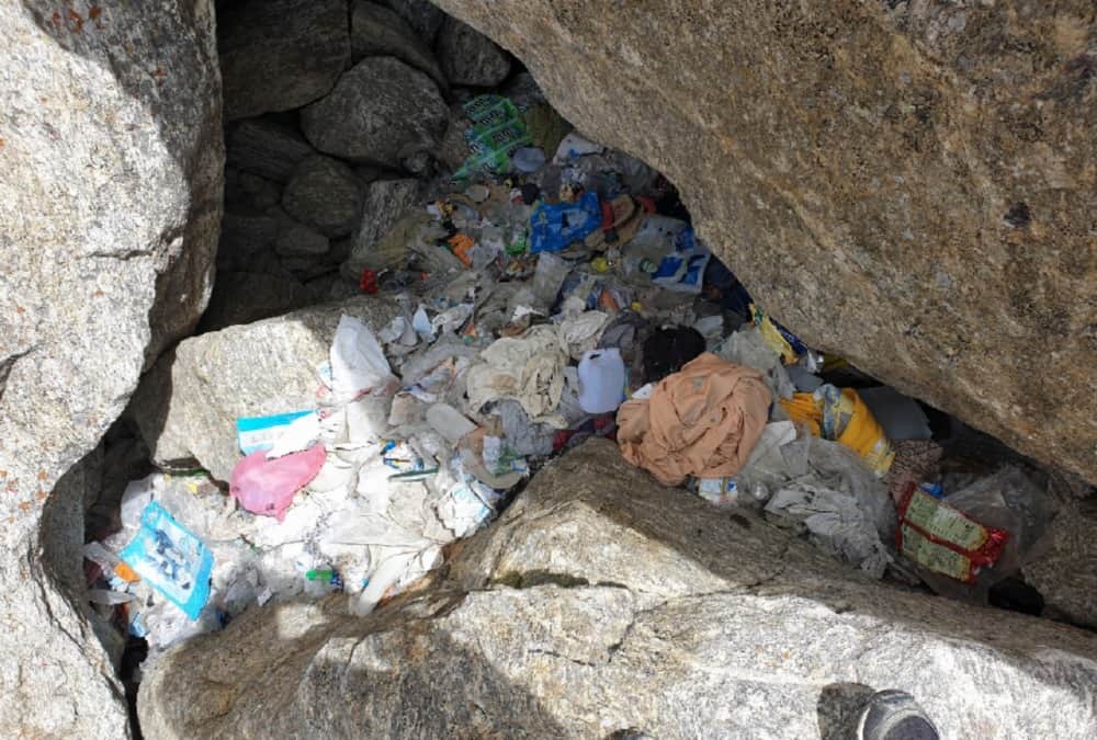 Garbage from 10 years found in Gomukh iit roorkee student collected during campaign