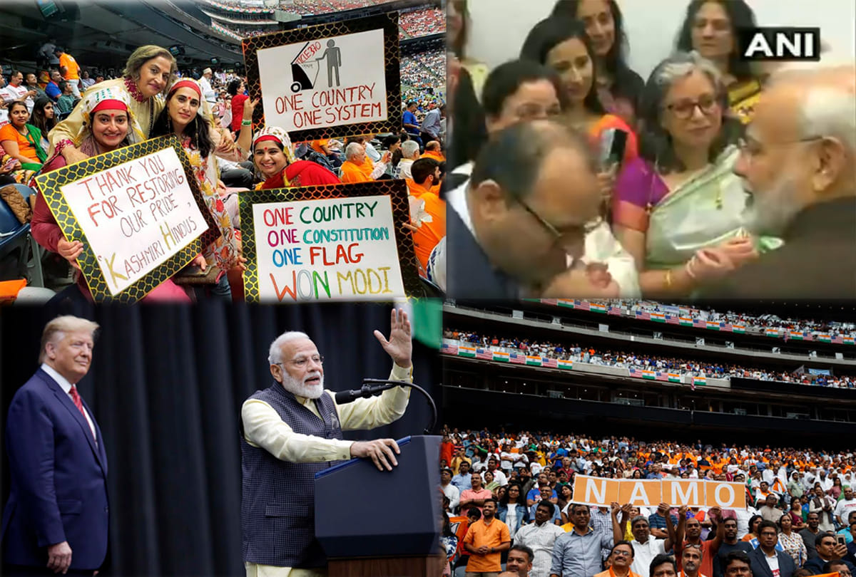 kashmir article 370 became topic of excellence in Houston Rally Was Historic America