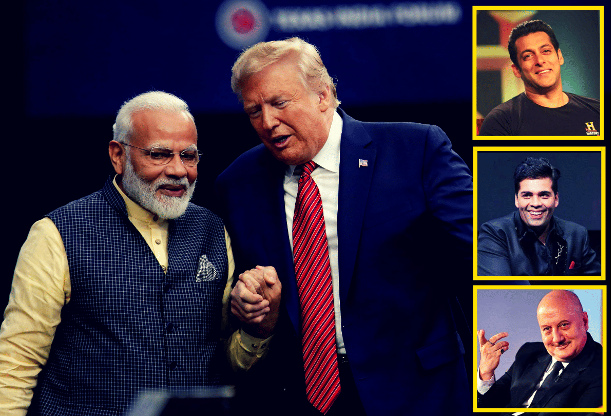 Howdy Modi bollywood stars reaction on PM Modi and Donald trump speech