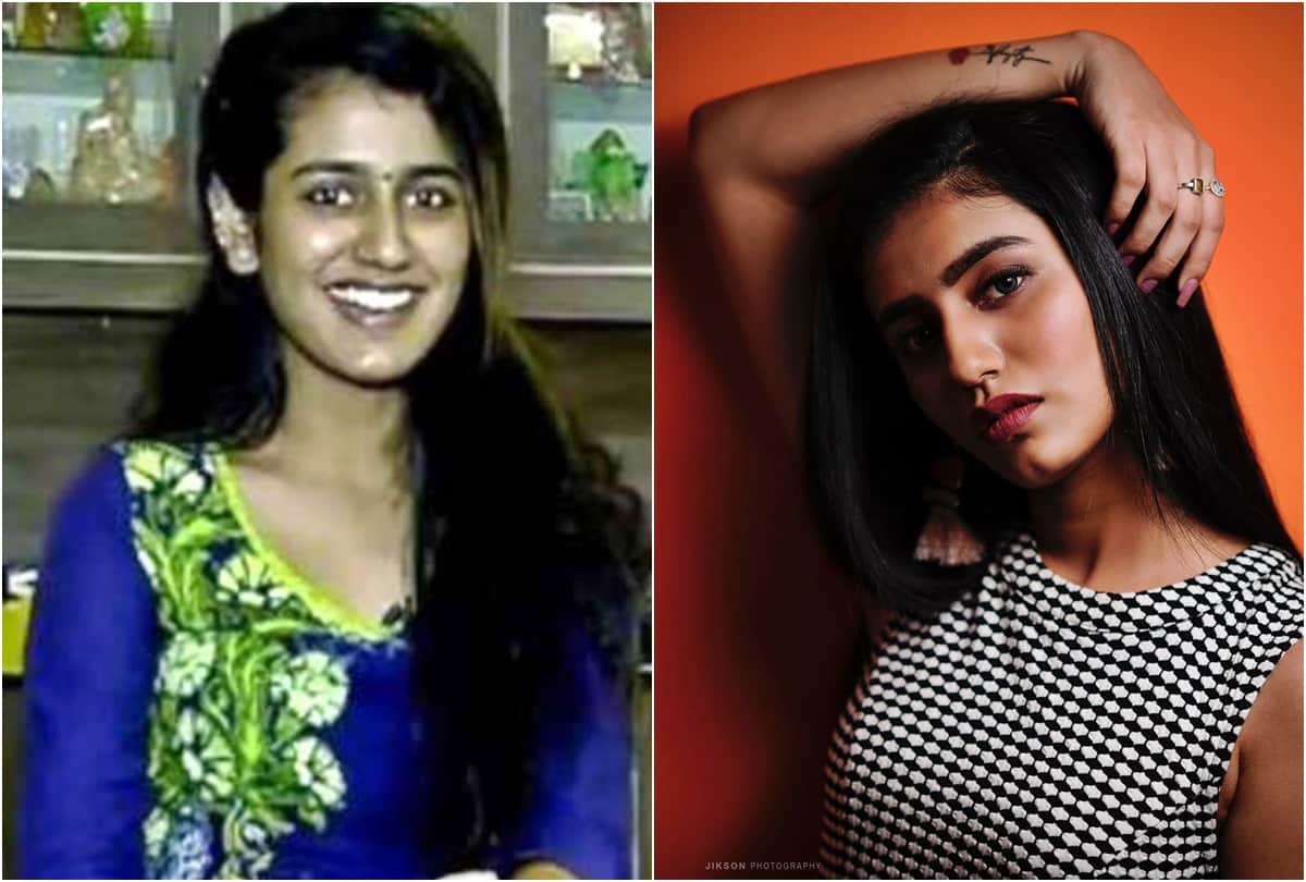 Bollywood Then And Now looks Kajol priya prakash varrier Shilpa Shetty Deepika Padukone Neha Kakkar