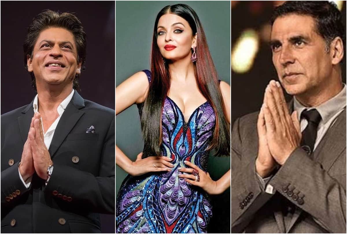 charitable actors of Bollywood Shah Rukh khan Aishwarya Rai Vidya balan Salman khan Akshay Kumar