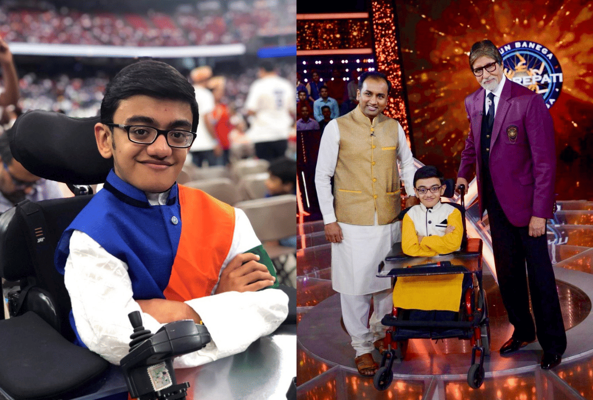 Sparsh Shah Sing Indian National Anthem in front of modi and trump Howdy Modi