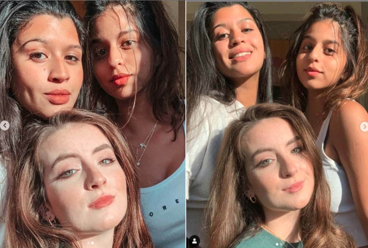 Suhana Khan Photo Viral with friends at New York University