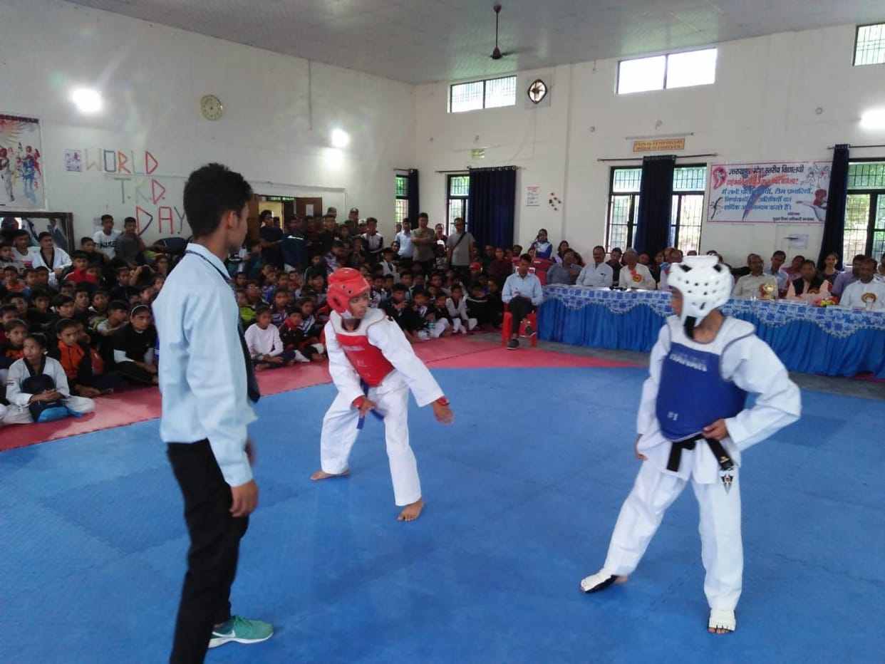 End of state level taekwondo