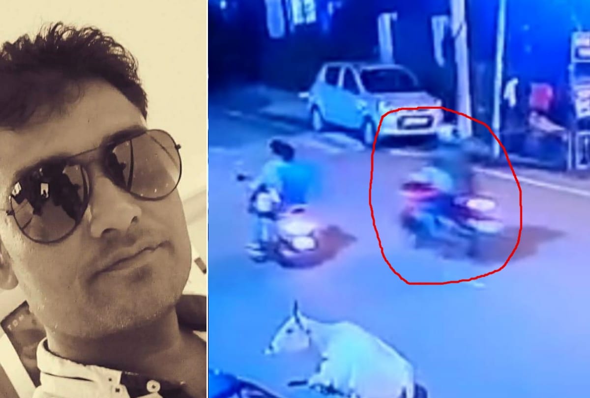 bikers shot a man, criminals captured in cctv footage