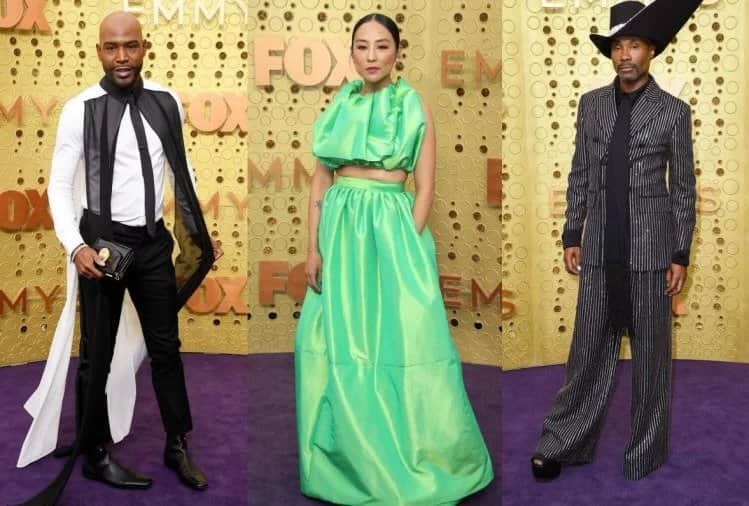 emmy awards 2019 worst fashion on purple carpet
