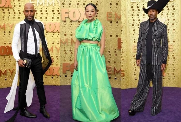 emmy awards 2019 worst fashion on purple carpet