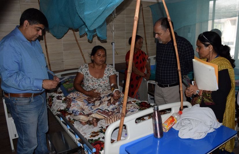 Dengue Ward Visited By DG Health