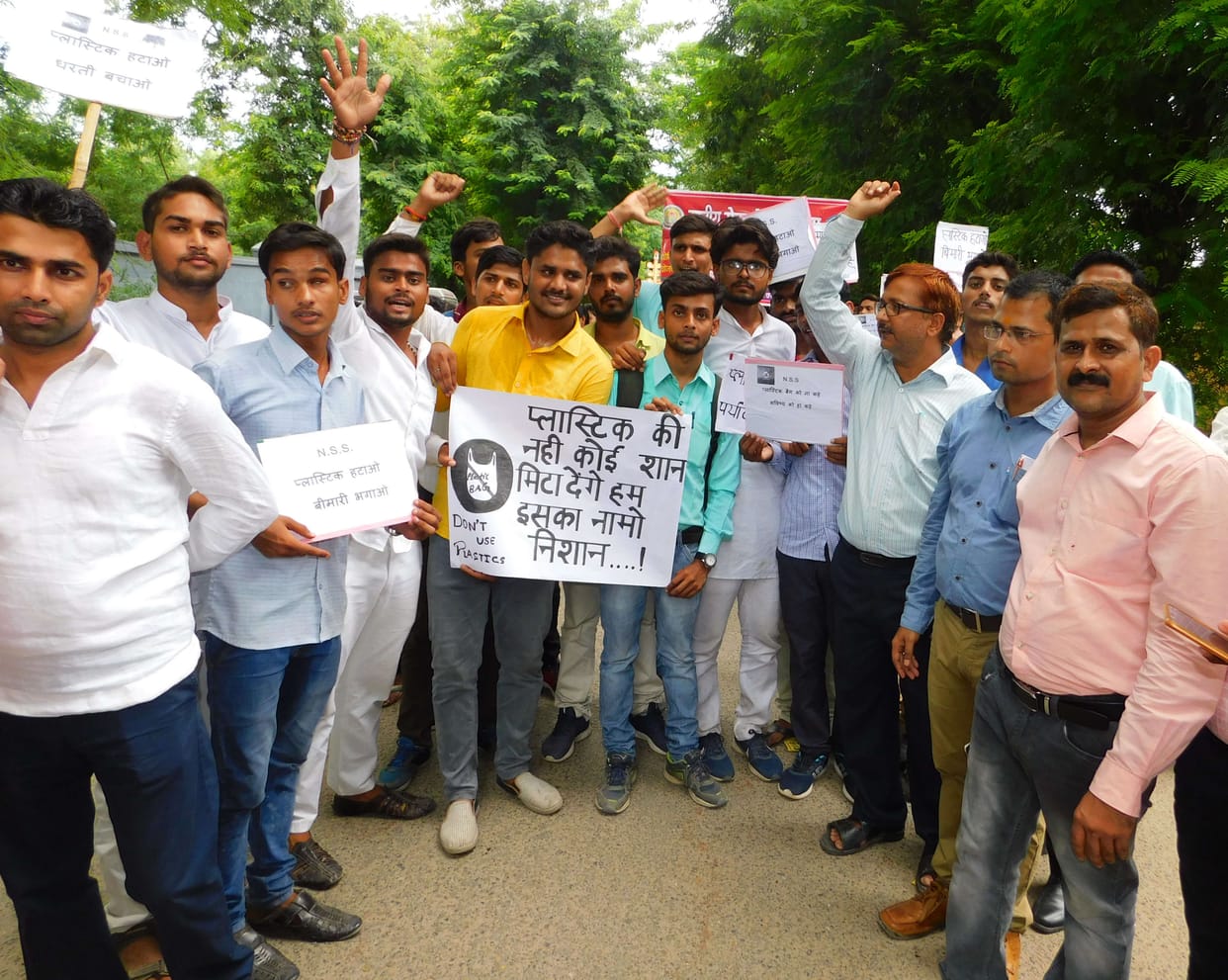 Awareness rally organized for plastic eradication