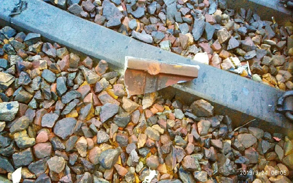 RAIL TRACK FRACTURE