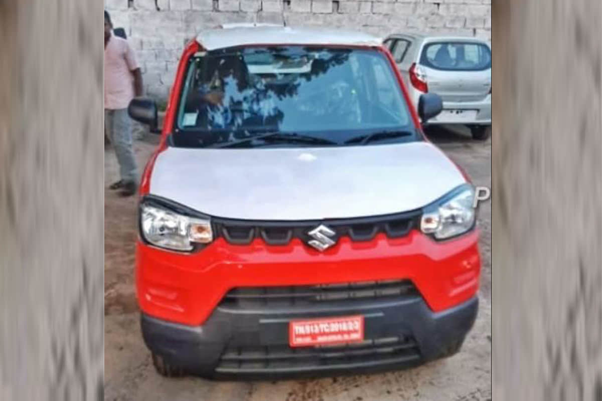 Maruti Suzuki S-Presso real photo leaked ready for launch in india