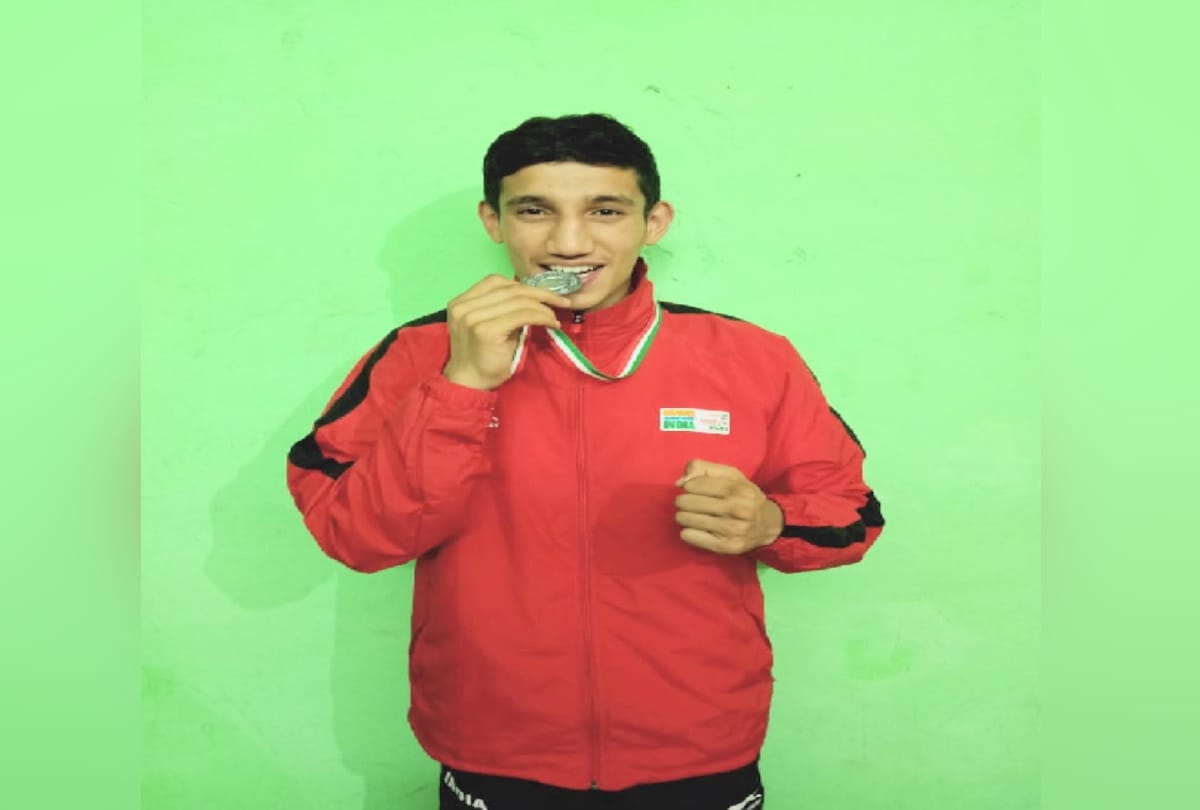 boxer expelled from school  who brought medal from Hungary in bilaspur hp