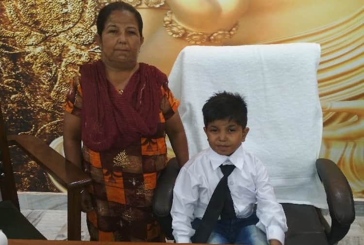 Unique Child, One Day School Principal Khushi Welcomed by MLA