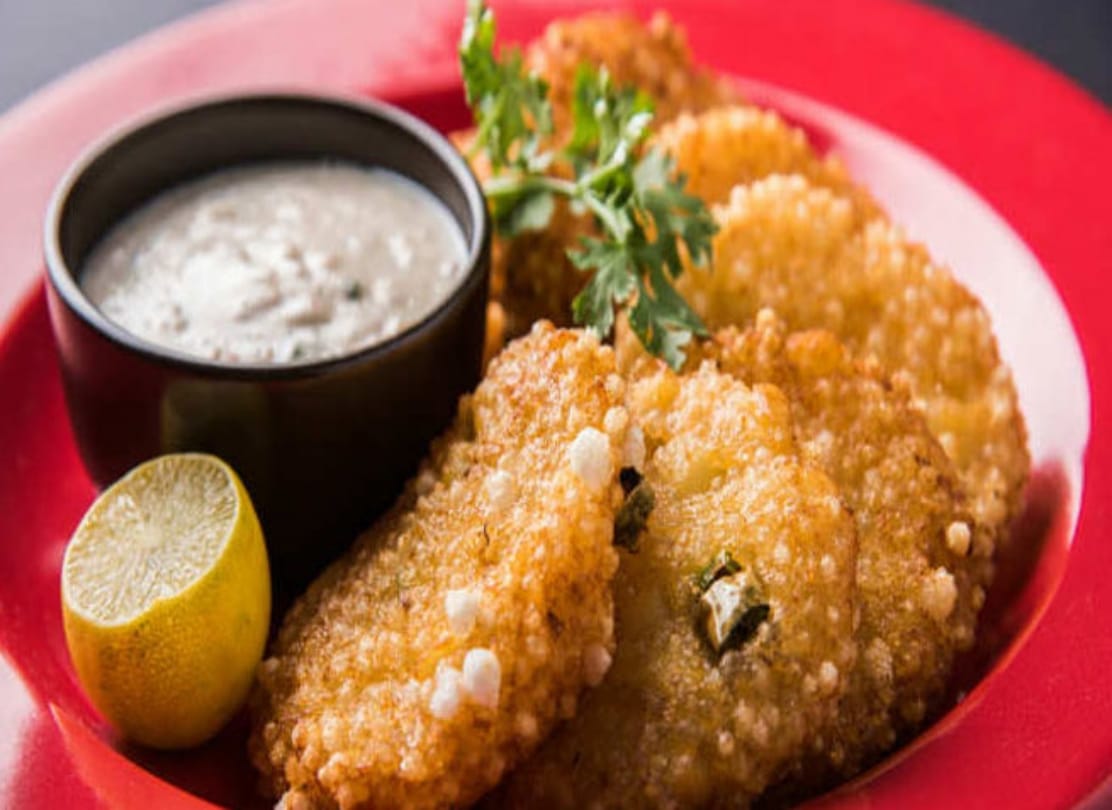 spinach sabudana vada recipe in hindi