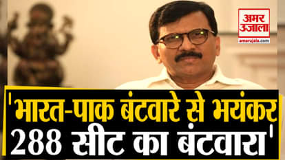 Shiv Sena MP Sanjay Raut On Seat sharing Compare India Pakistan Partition in Maharashtra Election