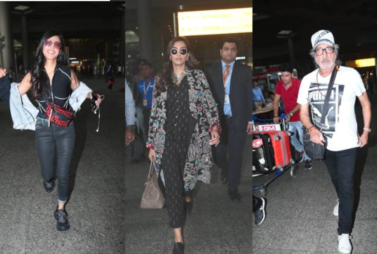 sonam kapoor shakti kapoor shruti hassan airport look