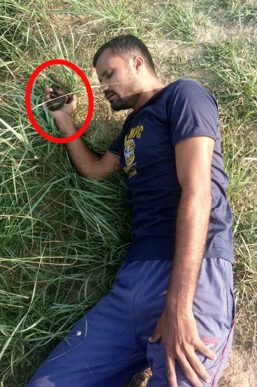 An accused of gang rape was caught in an encounter
