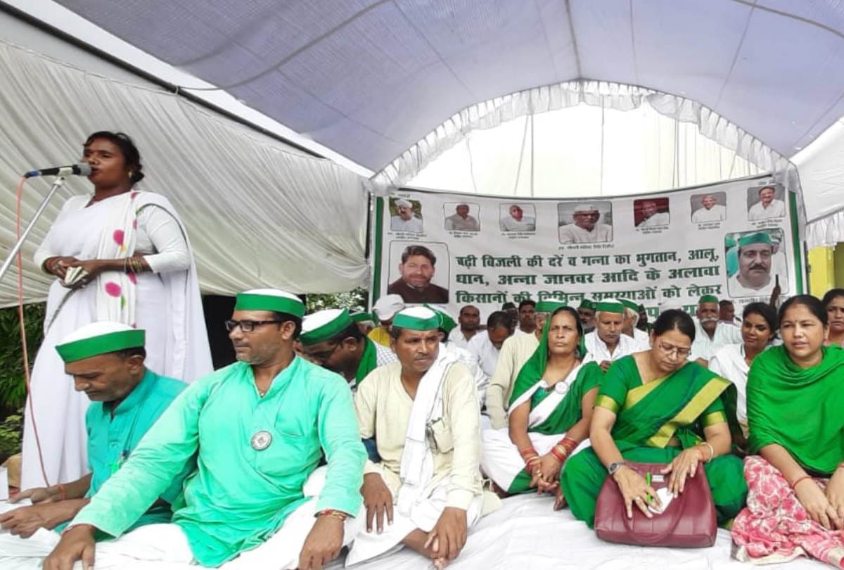 Corona came in the way: Lockdown disrupts farmers maha panchayat, now they will go to farmers house