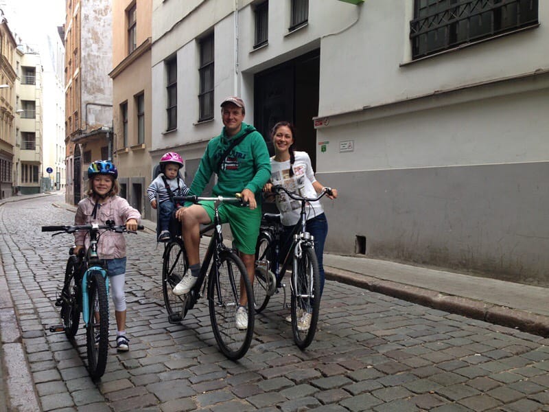 cycling adventure in latvia riga europe