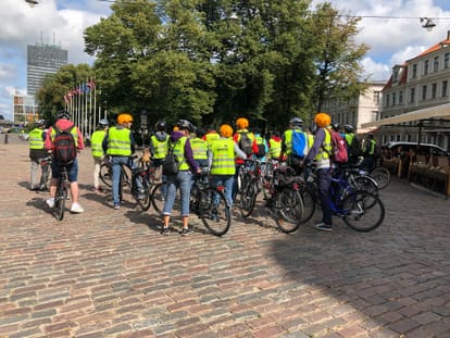 cycling adventure in latvia riga europe